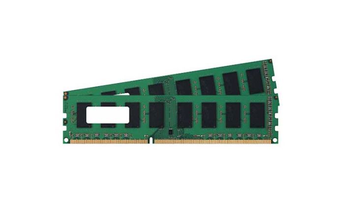 Crucial 2GB Kit (2 x 1GB) DDR-333MHz PC2700 non-ECC Unbuffered CL2.5 184-Pin DIMM Memory for ASUS A8N-VM CSM