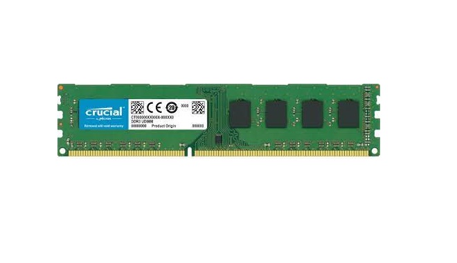 Crucial 8GB (2x4GB) 1600MHz PC3-12800 Non-ECC Unbuffered CL11 DDR3 SDRAM 204-Pin SoDIMM Crucial Memory Module