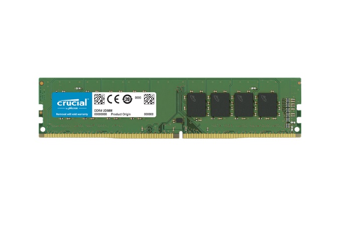 Crucial 4GB (1x4GB) PC4-17000 DDR4 2133MHz 1.2v SDRAM ECC UDIMM 240-Pin RDIMM Memory Module