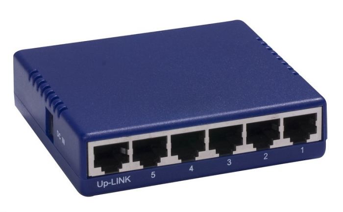 HP 6-Port Fibre Channel Gigabit Ethernet Network Hub