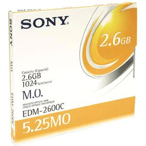 SonyMagneto Optical Media - 2.60 GB - 5.25 - 4x