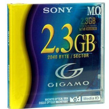 Sony 3.5 Magneto Optical Media - Rewritable - 2.3GB