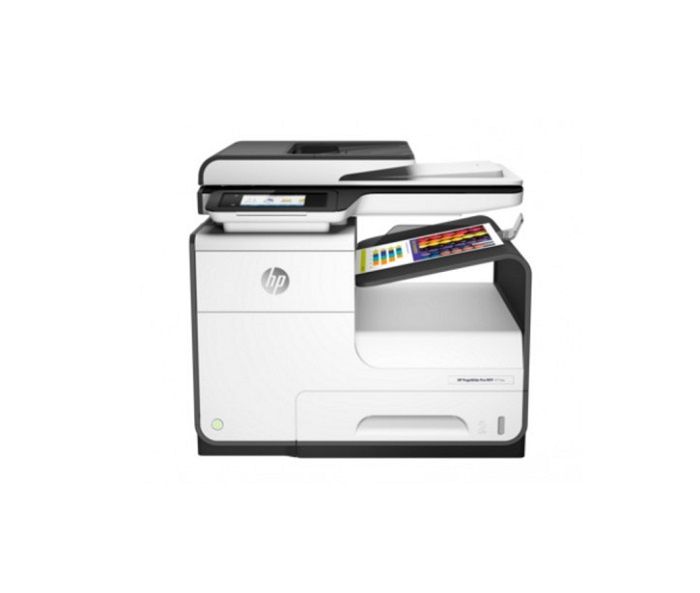 HP Enterprise MFP 586f Multifunction Color Print Copy Scan Fax Duplex