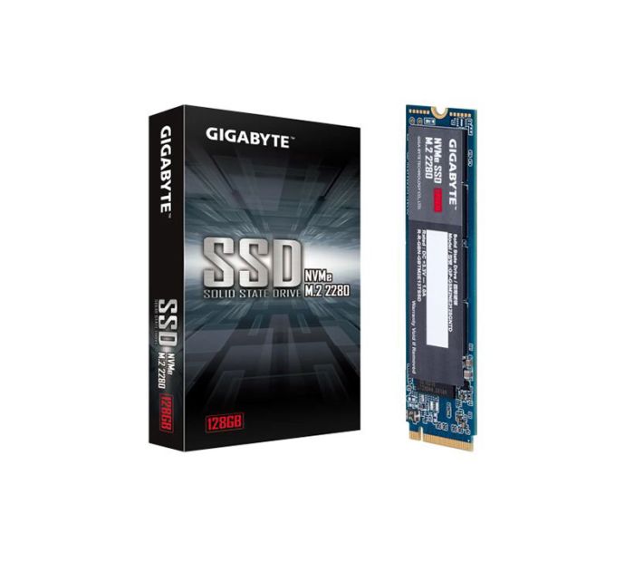 Gigabyte Technology 128GB PCI Express 3.0 x4 NvMe M.2 2280 Solid State Drive