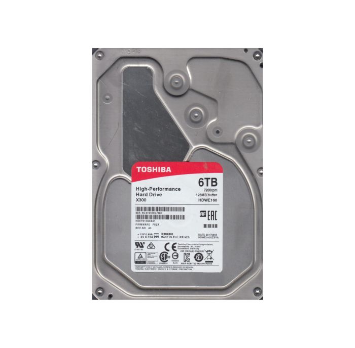 Toshiba 6TB 7200RPM SATA 6Gb/s 3.5-inch Hard Drive