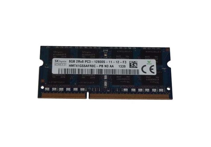 Hynix 8GB PC3-12800 DDR3-1600MHz non-ECC Unbuffered CL11 SoDIMM Dual-Rank Memory Module