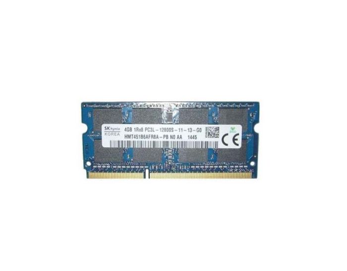 Hynix 4GB PC3-12800 DDR3-1600MHz non-ECC Unbuffered CL11 SoDIMM 1.35V Single-Rank Memory Module