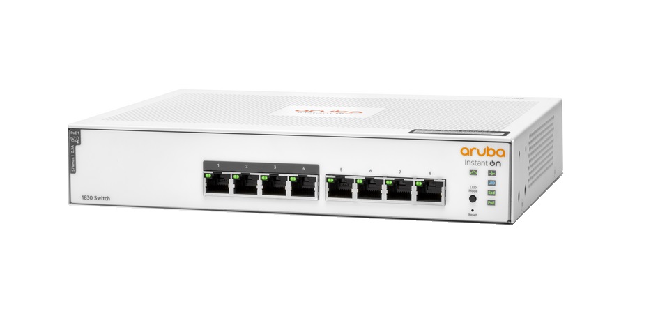 HPE Aruba Instant On 1830 8g Switch 8-Port Smart