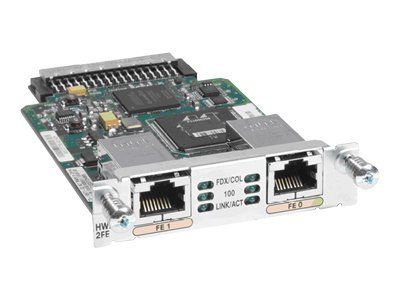 Cisco 2-Port Fast Ethernet High Speed WIC Card for Integrated Services Router