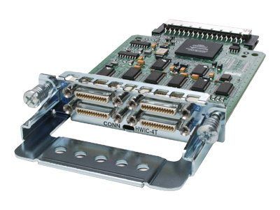 Cisco 4-Port Serial High-Speed 4 x Synchronous /Asynchronous Serial WAN Interface Card