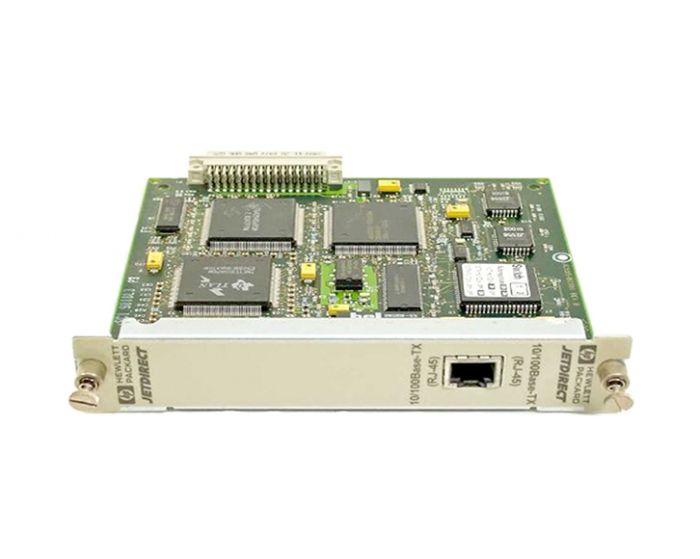 HP JetDirect MIO 10/100Base-T Print Server Ethernet LAN Interface Board