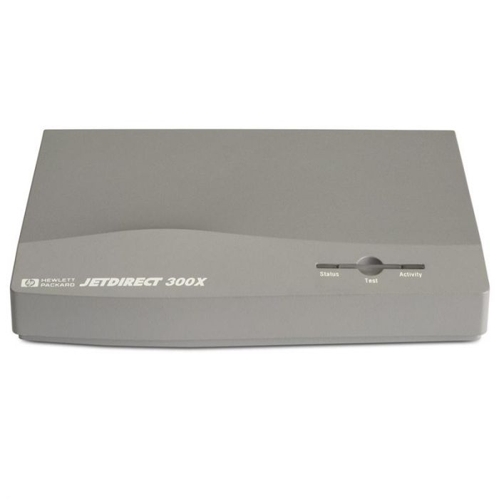HP JetDirect 300X Print Server Fast Ethernet 10/100 120V