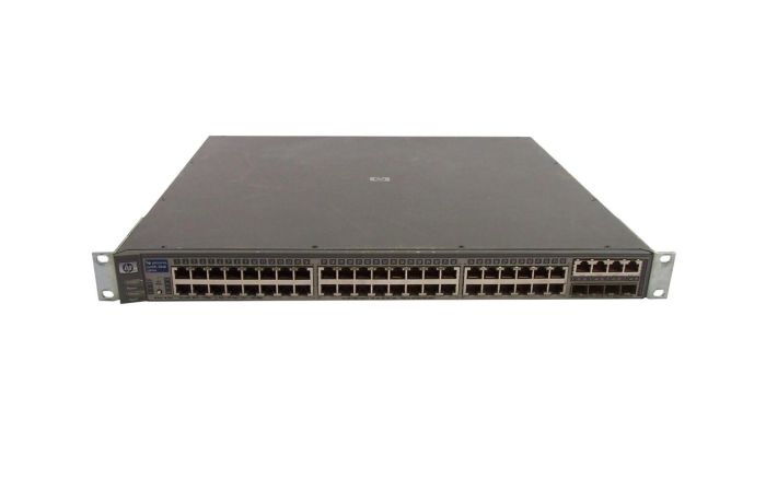 HP ProCurve Switch 2848 48 x Ports 10/100/1000Base-T + 4 x SFP (mini-GBIC) Layer-2 Managed Stackable Gigabit Ethernet Network Switch