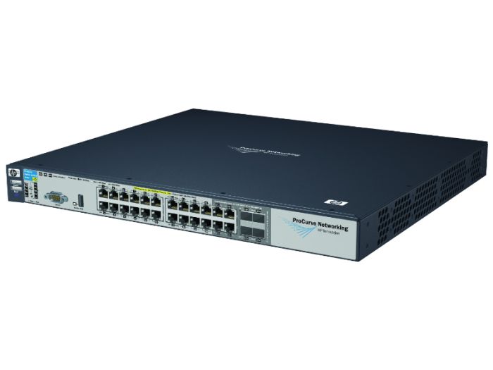 HP 2915-8G-PoE 8xPorts 10/100/1000Base-T with 2x SFP 2x Uplink Managed Stackable Gigabit Ethernet Switch