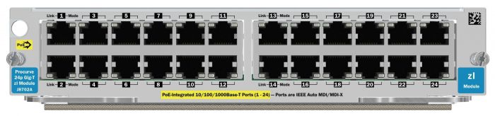 HP ProCurve 5400zl 24-Ports 10/100/1000Base-T PoE Integrated Switch Expansion Module