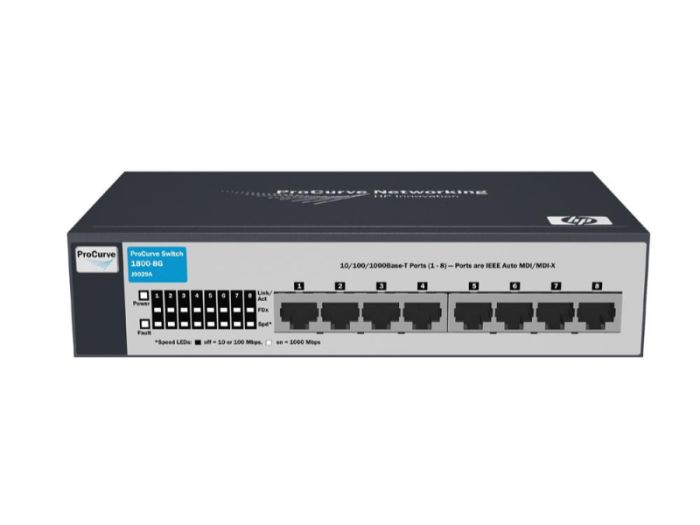 HP ProCurve 1800-8G 8-Ports Ethernet Switch