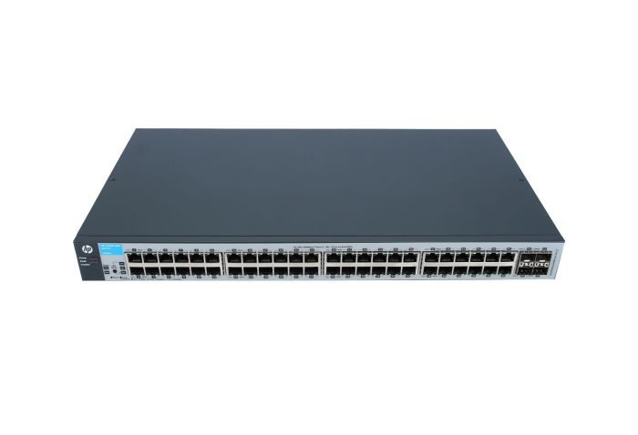 HP ProCurve 1810-48G v2 48-Ports 10/100/1000Base-T Gigabit 4 x SFP (mini-GBIC) Layer 2 Managed Switch