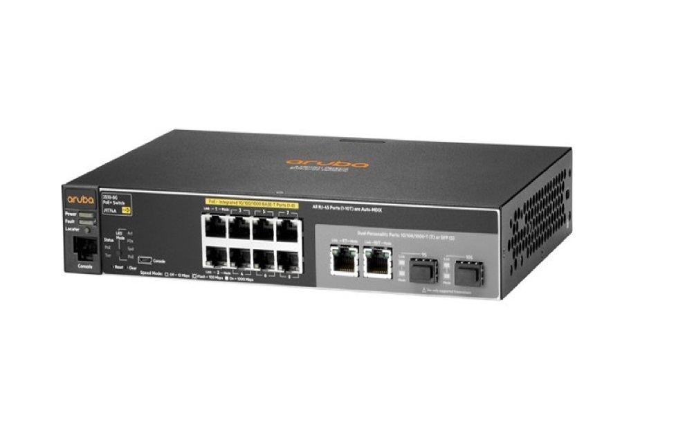 Aruba 8 Ports Yes Ethernet Switch