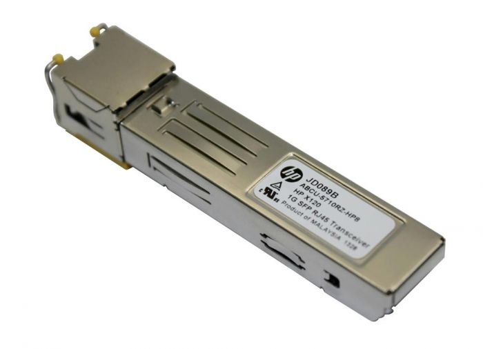 HP ProCurve X120 1GB/s 1000Base-T RJ45 SFP (mini-GBIC) Transceiver Module
