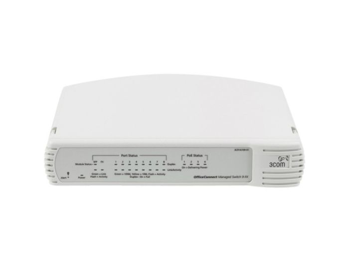 HP OfficeConnect 8-Port 10/100Base-TX 1x 10/100Base-FX SFP Ethernet Switch