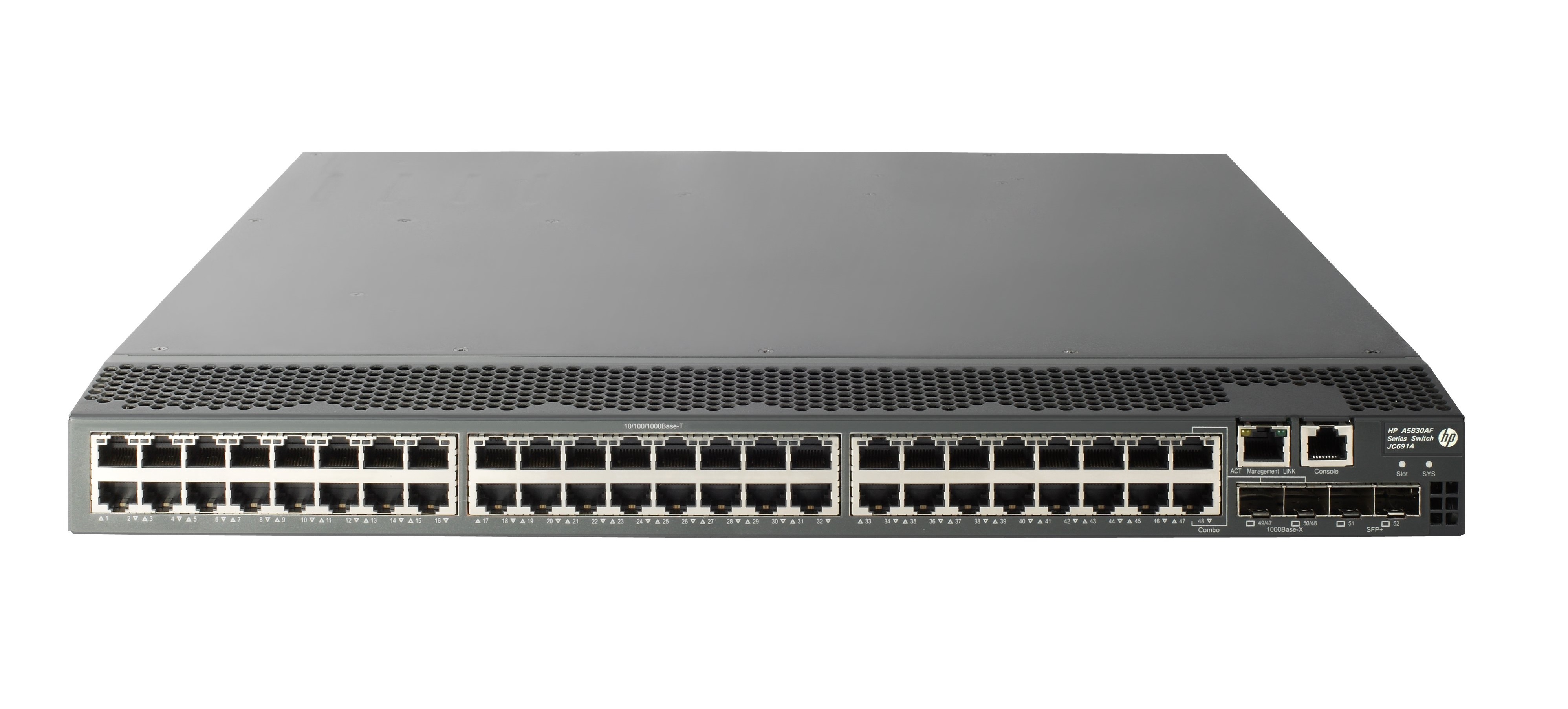 HPE 5830af-48g Switch with 1 Interface Slot Switch 48-Port Managed Rack-mountable