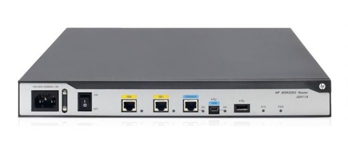HP MSR1002-4 4-Port Gigabit Ethernet AC Router