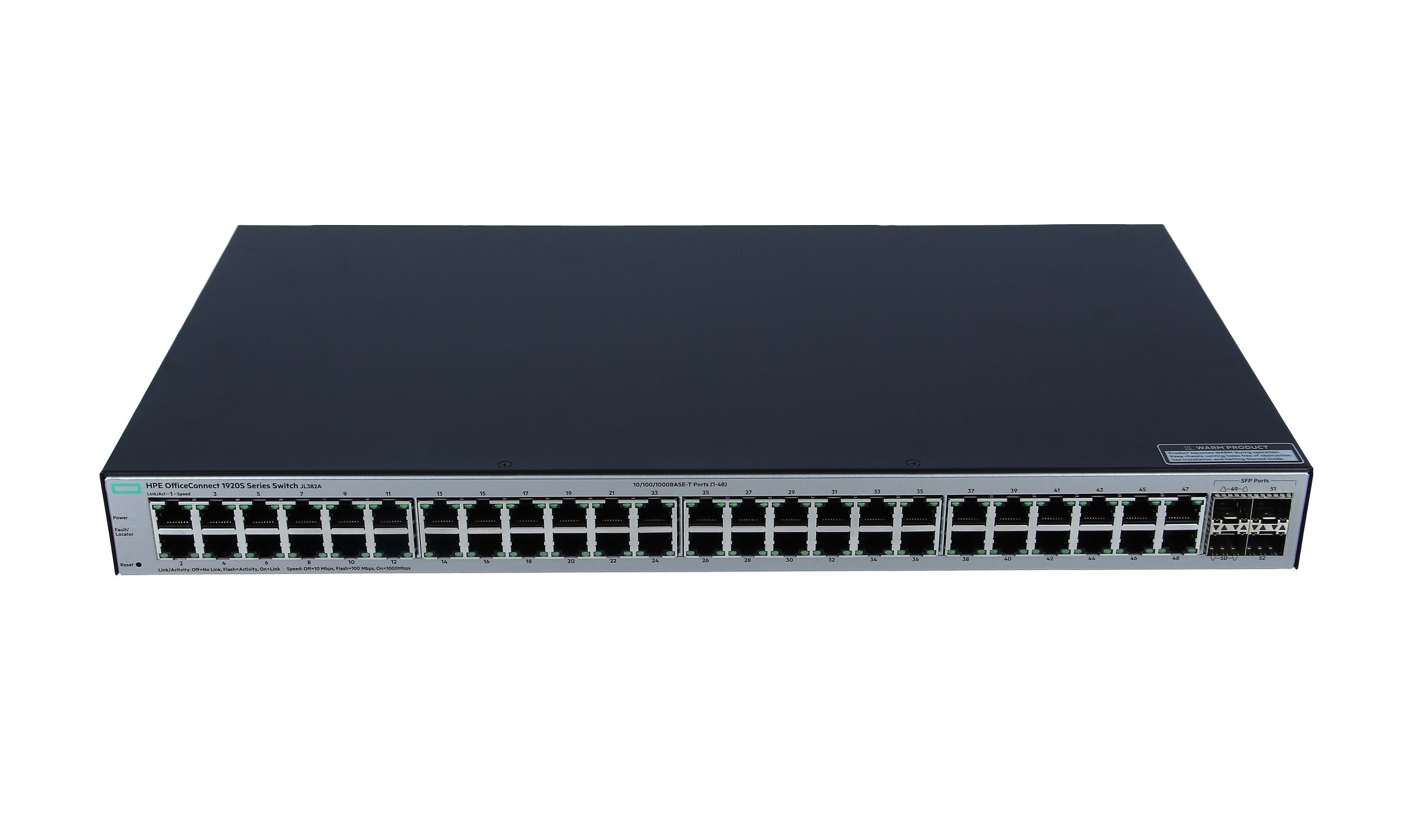 HPE SN6000 Stackable Dual Power Fibre Channel Switch - switch - 24 ports -  managed - rack-mountable