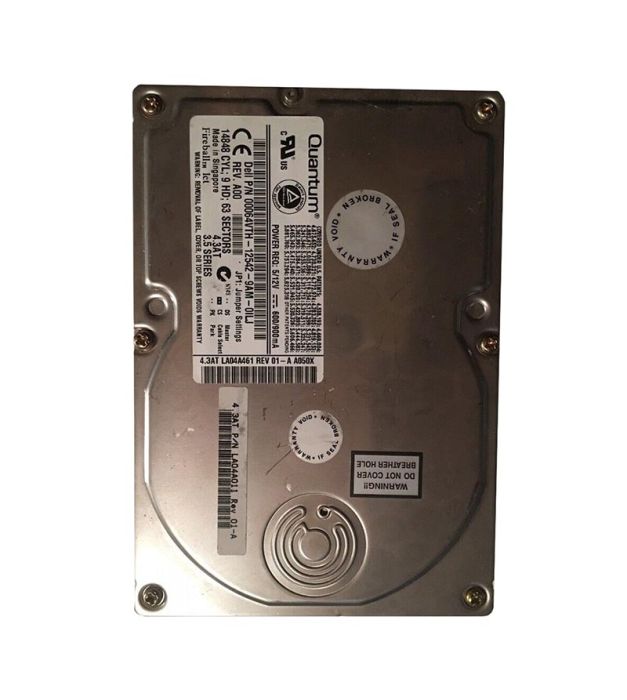 Quantum Fireball LCT08 4.3GB 5400RPM ATA-66 512KB Cache 3.5-inch Hard Drive