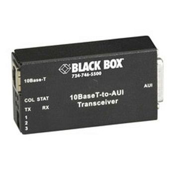 Black Box 10BASE-T to AUI RJ-45 Connector Transceiver Module