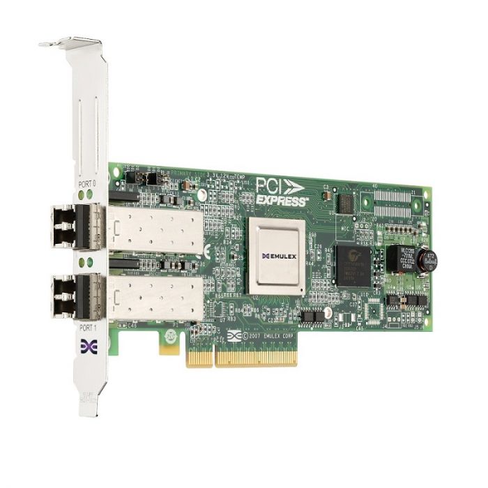 Emulex LightPulse 2GB Single Port PCI-Express Fiber Channel Host Bus Adapter