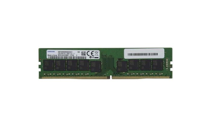 Samsung 32GB PC4-21300 DDR4-2666MHz ECC Unbuffered CL19 UDIMM 1.2V Dual-Rank Memory Module