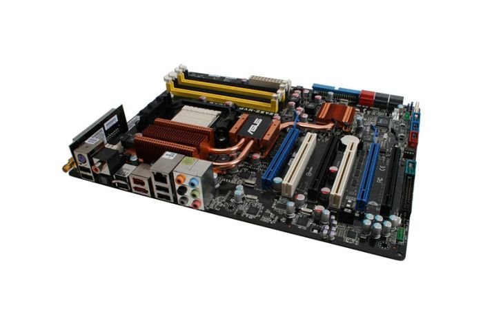 ASUS M3A32-MVP Deluxe/WiFi-AP Desktop Board AMD 790FX HyperTransport Technology Socket AM2+ 2600MHz 1000MHz 800MHz HT 8GB DDR2 SDRAM DDR2-1066/PC2-8500 DDR2-800/PC2-6400 DDR2-667/PC2-5300 DDR2-533/PC2-4200 CrossFireX ATX
