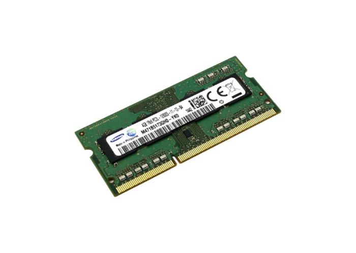 Samsung 4GB PC3-12800 DDR3-1600MHz non-ECC Unbuffered CL11 SoDIMM 1.35V Single-Rank Memory Module