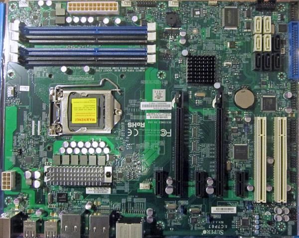 SuperMicro Intel 2nd Generation Core P67 4x SATA3 4x SATA2 32GB DDR3 Socket LGA1155 ATX Server Motherboard