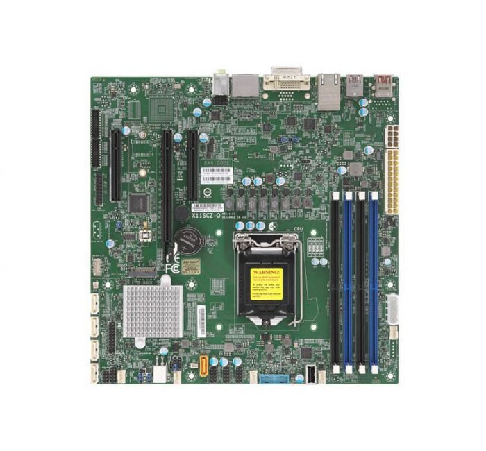 Supermicro Intel Q370 Chipset DDR4 4-Slot RAM LGA 1151 Socket Micro-ATX Motherboard for Desktop