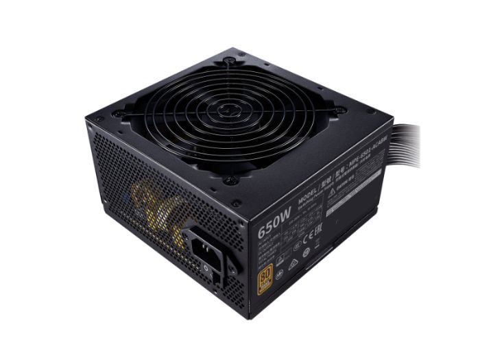 Cooler Master MWE Bronze 650-Watts 200-240VAC 80 Plus Bronze ATX Power Supply