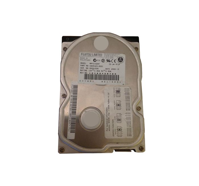Fujitsu Desktop 10.2GB 5400RPM ATA-66 512KB Cache 3.5-inch Hard Drive