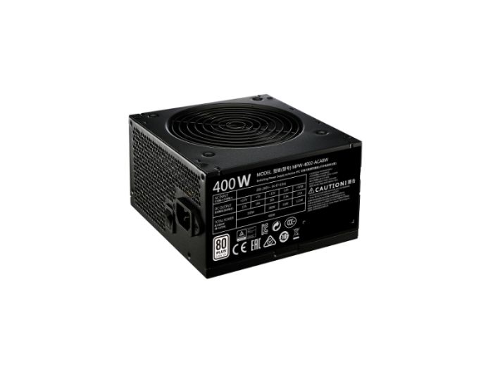Cooler Master MWE White 400-Watts 200-240VAC ATX Power Supply