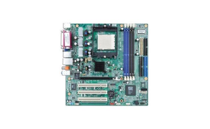 MSI Socket 939 ATI RS482 + SB400 Chipset Support DDR 4x DIMM 2x SATA Micro-ATX Motherboard