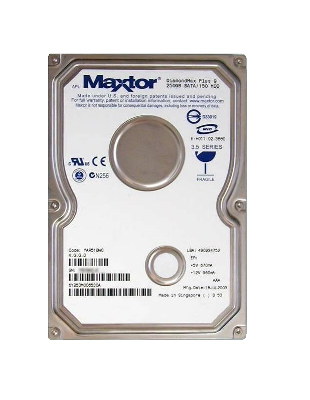 Buy 7H500F0-Maxtor 500GB 7200RPM 16MB Cache 3.5-inch Maxline Plus Iv SATA  Hard Drive | ICT Devices