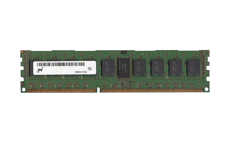 Micron 8GB (1x8GB) 1333MHz PC3-10600 Single-Rank X4 1.3v CL9 VLP ECC Registered DDR3 SDRAM 240-Pin DIMM Memory for Server