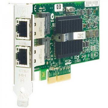 HPPCI-Express x4 Dual Port 1000Base-T Multifunction Gigabit Ethernet Server Adapter (NIC)