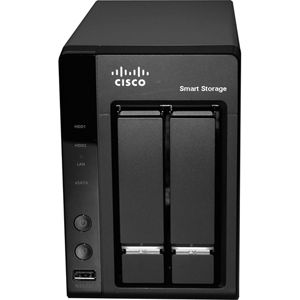 Cisco NSS 322 Smart Storage Network Storage Server - Intel Atom D510 1.66 GHz - RJ-45 Network USB eSATA VGA