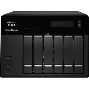 Cisco NSS 326 Smart Storage Network Storage Server - Intel Atom D510 1.66 GHz - RJ-45 Network USB eSATA VGA