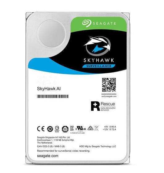 Seagate Skyhawk Surveillance 2TB 7200RPM SATA 6Gb/s 256MB Cache 3.5-inch Internal Hard Drive