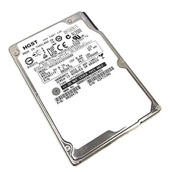 Western Digital Ultrastar C10k1200 1.2TB 10000RPM SAS 6Gb/s 64MB Cache 2.5-inch SFF Enterprise Hard Drive
