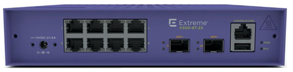 Extreme Networks 8 x 10/100/1000BASE-T PoE+ SFP+ 8-port Edge Switch