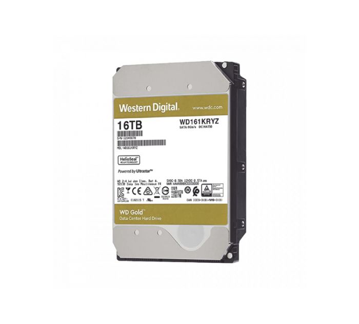 Western Digital Gold 16TB SATA 6Gb/s 7200RPM 512MB Cache 3.5-inch Enterprise Hard Drive