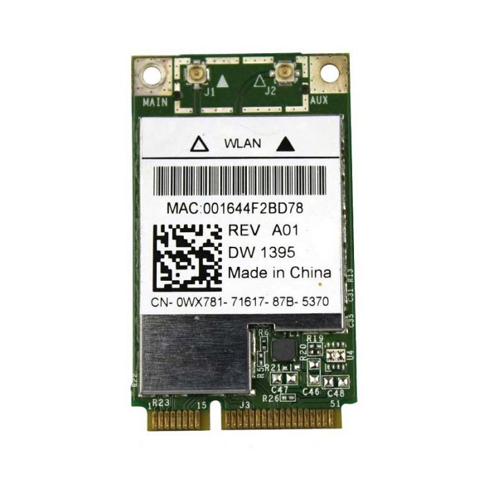Dell Wireless 1395 802.11G Internal Card Network Adapter - PCI Express Mini Card