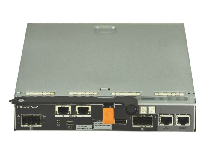 Dell 10GB ISCSI-2 Controller with 8GB Cache for PowerVault MD38X0I Series